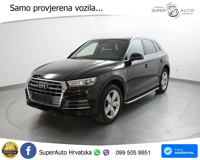 Audi Q5 40 TDI quattro Aut. 2xS line 204 KS, KAM+GR SJED+PANO