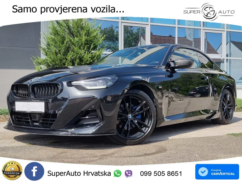 BMW 220i Coupe Aut. M Sport Shadowline 184 KS, u PDV-u REG 05/27 LED+GR SJED+TEM