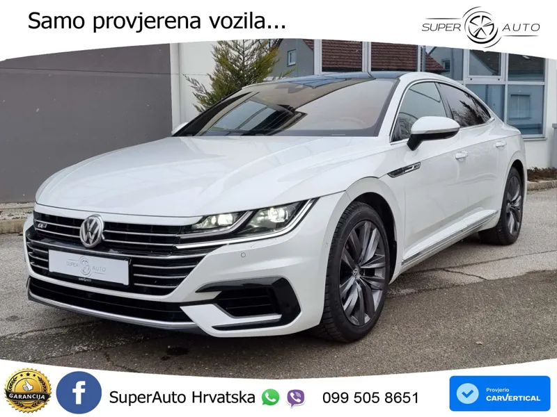 VW Arteon 2.0 TSI 4M Aut. R-Line 272 KS, REG 12/26 ACC+360+4xGR SJED+PANO+ASIST