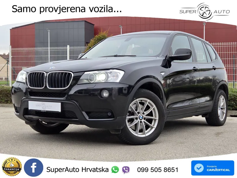 BMW X3 20d xDrive 184 KS, REG 02/27 GR SJED+PDC