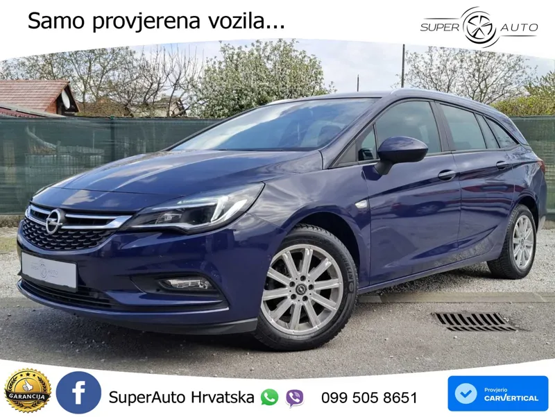 Opel Astra Sports Tourer 1.6 CDTi 110 KS, REG 07/27 TEM+PDC+KLIMA