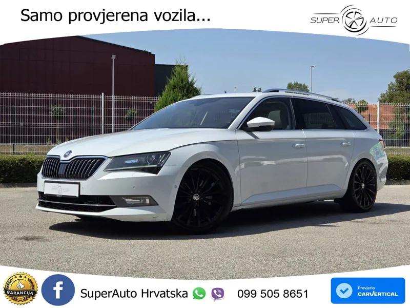 Škoda Superb Combi 2.0 TSI 4x4 DSG Laurin&Klement 280 KS, PANO+GR SJED+TEM
