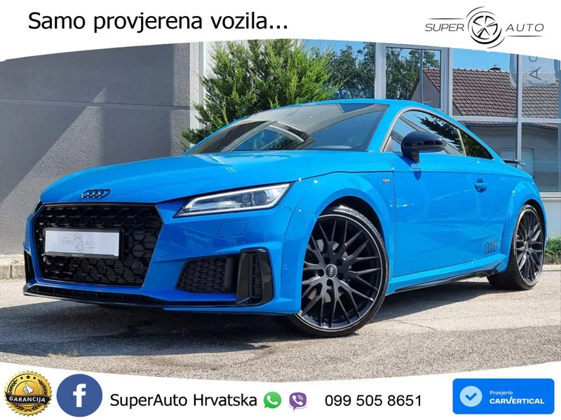Audi TT COMPETITION 40 TFSI Coupe S line 197 KS, REG 08/26 VIRT+TEM+GR SJED+PARK