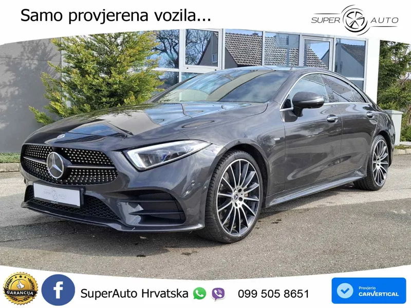 Mercedes CLS 350d 4M Aut. AMG 286 KS, REG 06/27 LED+360+PANO+GR SJED+WIDES+ASIST
