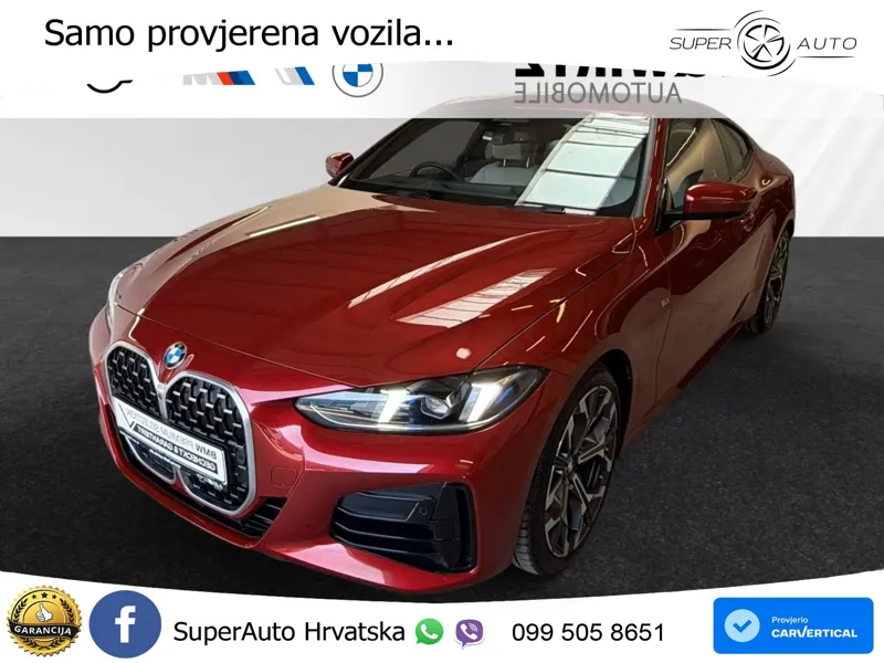 BMW 430d xDrive Steptronic M Sport 286 KS, ACC+360+KEY+GR SJED+HEAD+VIRT+LANE