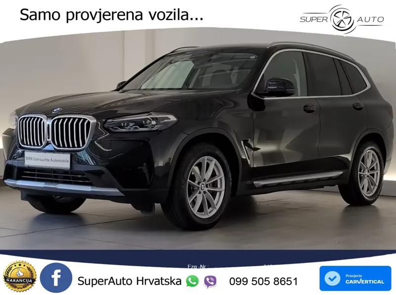 BMW X3 xDrive 20d Aut. 190 KS, KAM+LED+GR SJED+VIRT+NAVI