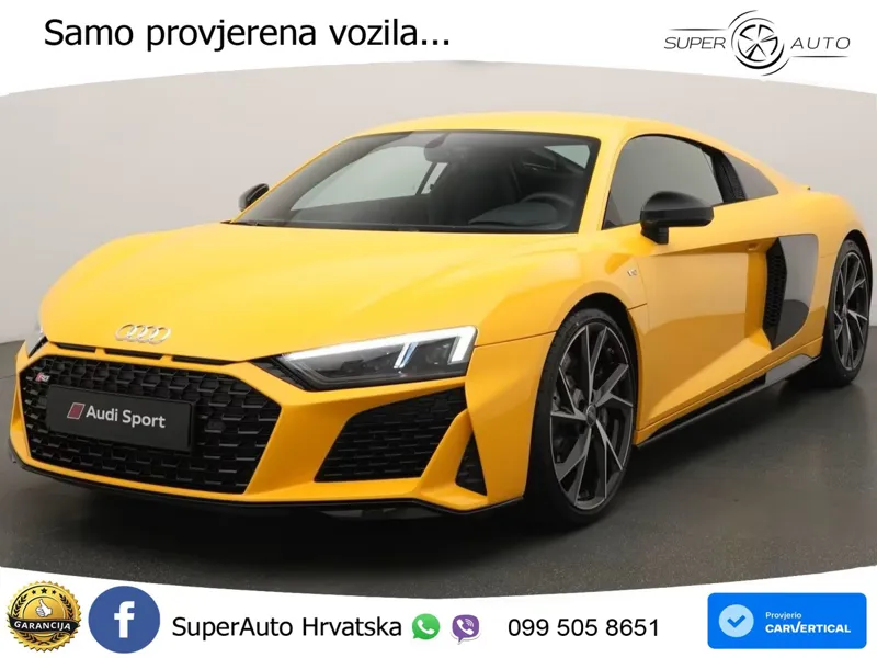 Audi R8 Coupe Performance 5.2 FSI V10 RWD 570 KS, LED+KAM+GR SJED+VIRT