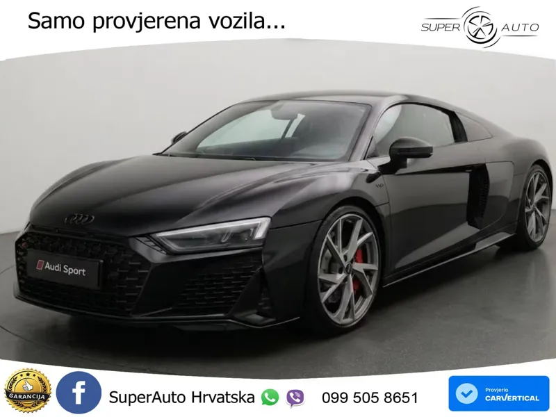 Audi R8 Coupe Performance 5.2 FSI V10 RWD 570 KS, LED+KAM+GR SJED+VIRT