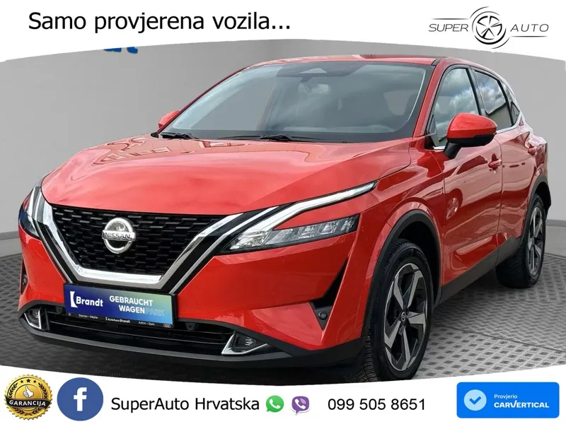 Nissan Qashqai 1.3 DIG-T 140 KS, ACC+LED+360+GR SJED+VIRT+ASIST