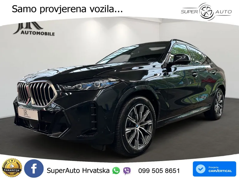 BMW X6 40d xDrive Steptronic M Sport 340 KS, LED+ACC+4xGR SJED+360+PANO