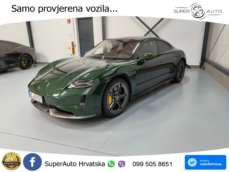 Porsche Taycan Turbo S 952 KS, PANO+ZRAČ+360+GR SJED+ACC+KEY+VIRT