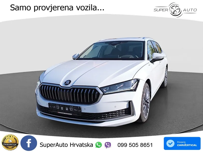 Škoda Superb Combi 2.0 TDI 4x4 L&K 193 KS, MATRIX+ACC+4xGR SJED+MASAŽA+KAM+PDC