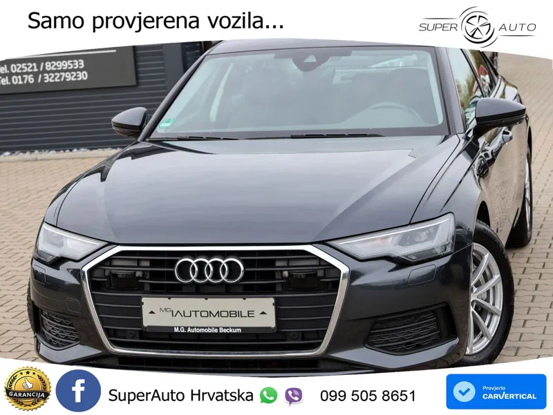 Audi A6 40 TDI Aut. 204 KS, ACC+LED+GR SJED+PANO+ASIST