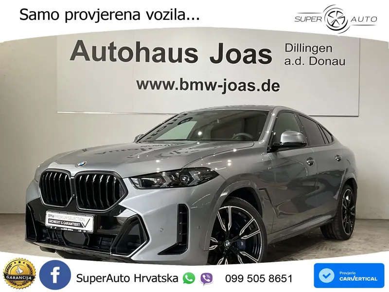 BMW X6 40d xDrive Steptronic M Sport 340 KS, LED+ACC+4xGR SJED+PDC+PANO