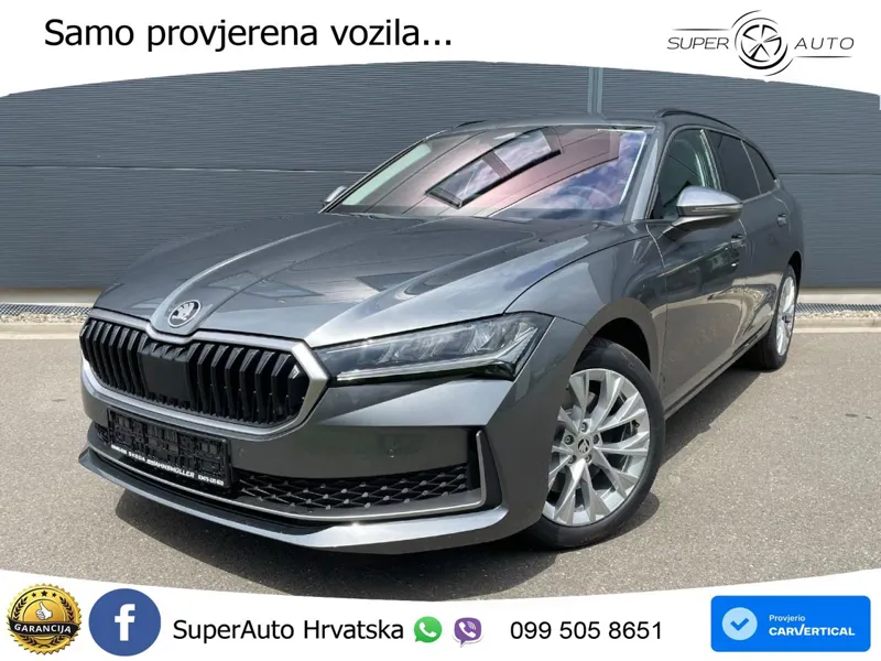 Škoda Superb Combi 2.0 TDI 4x4 Selection 193 KS, LED+ACC+4xGR SJED+MASAŽA+KAM