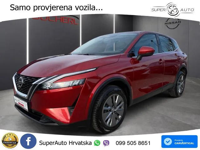 Nissan Qashqai 1.3 DIG-T MHEV Visia 140 KS, ACC+VIRT+LED+LANE