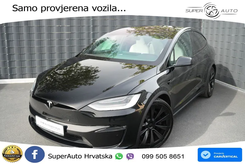 Tesla Model X AWD Plaid 1020 KS, PANO+ZRAČ+360+GR SJED+ACC+KEY+VIRT+LANE