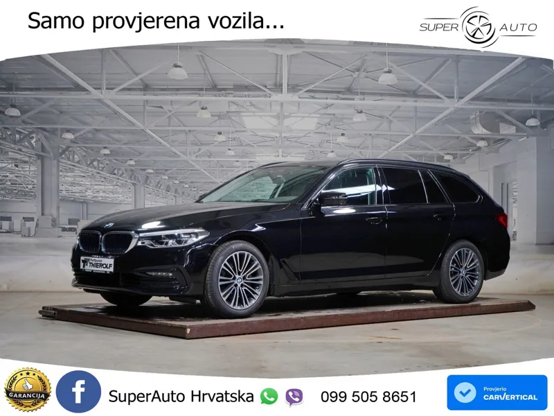 BMW 520i Touring Aut. 184 KS, ACC+360+GR SJED+LED+NAVI