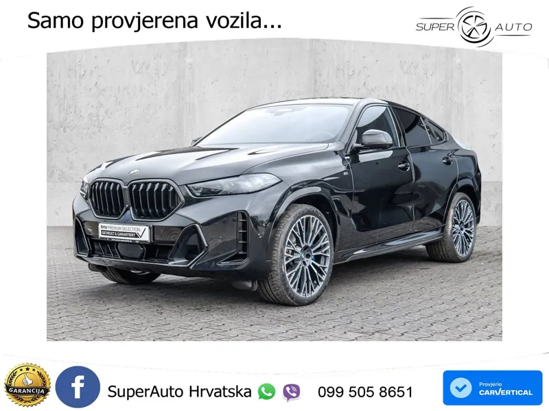 BMW X6 40d xDrive Steptronic M Sport 340 KS, LED+ACC+GR SJED+360+PANO
