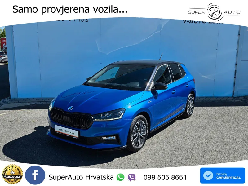 Škoda Fabia 1.0 TSI Monte Carlo 95 KS, KEY+GR SJED+LED