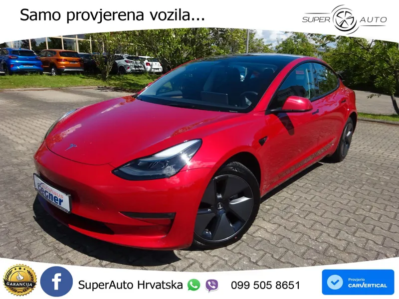 Tesla Model 3 Long Range Dual AWD 351 KS, PANO+360+ACC+GR SJED+KEY+VIRT+LANE