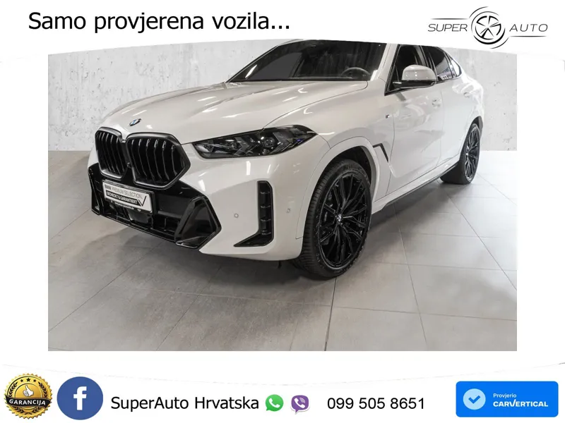 BMW X6 40d xDrive Steptronic M Sport 340 KS, LED+ACC+GR SJED+360+PANO