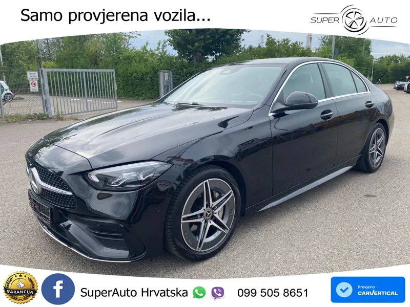 Mercedes C 180 9G-Tr. AMG 170 KS, LED+TEM+GR SJED+KAM+VIRT+PDC
