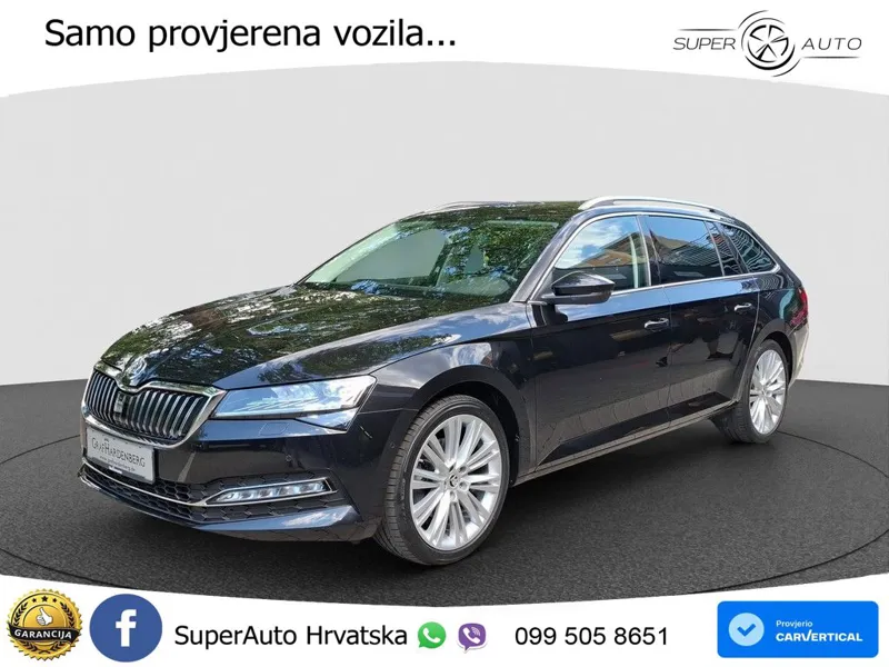 Škoda Superb Combi 2.0 TDI DSG Style 200 KS, LED+ACC+4xGR SJED+360+PDC