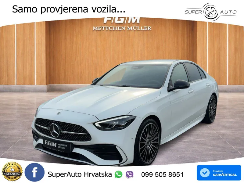 Mercedes C 180 9G-Tr. AMG 170 KS, LED+TEM+GR SJED+KAM+VIRT+PDC