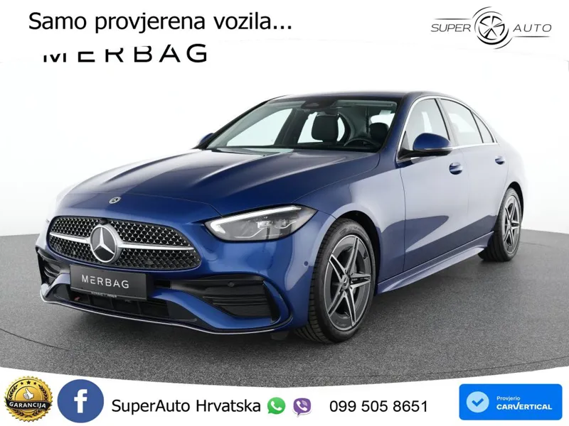 Mercedes C 180 9G-Tr. AMG Advanced 170 KS, LED+KAM+GR SJED+PDC+VIRT+S&S