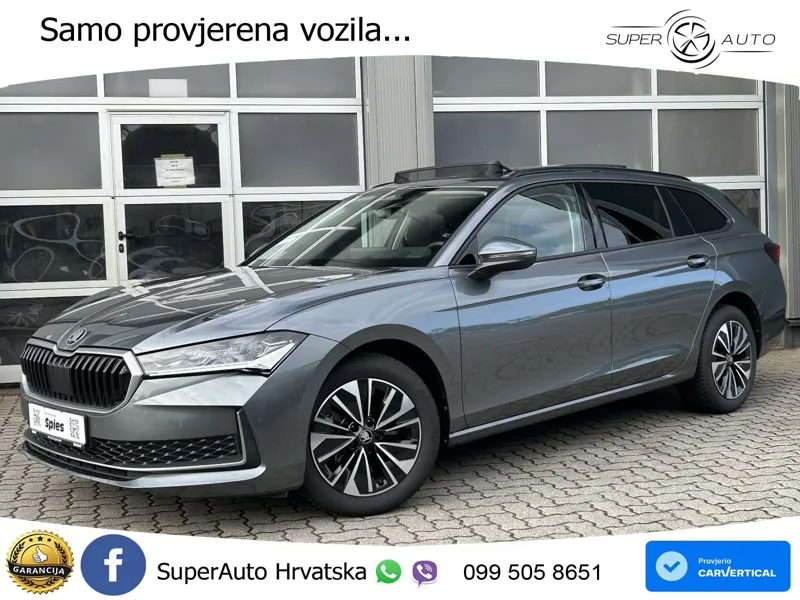 Škoda Superb Combi 2.0 TDI 4x4 193 KS, MATRIX+ACC+GR SJED+MASAŽA+KAM+PDC
