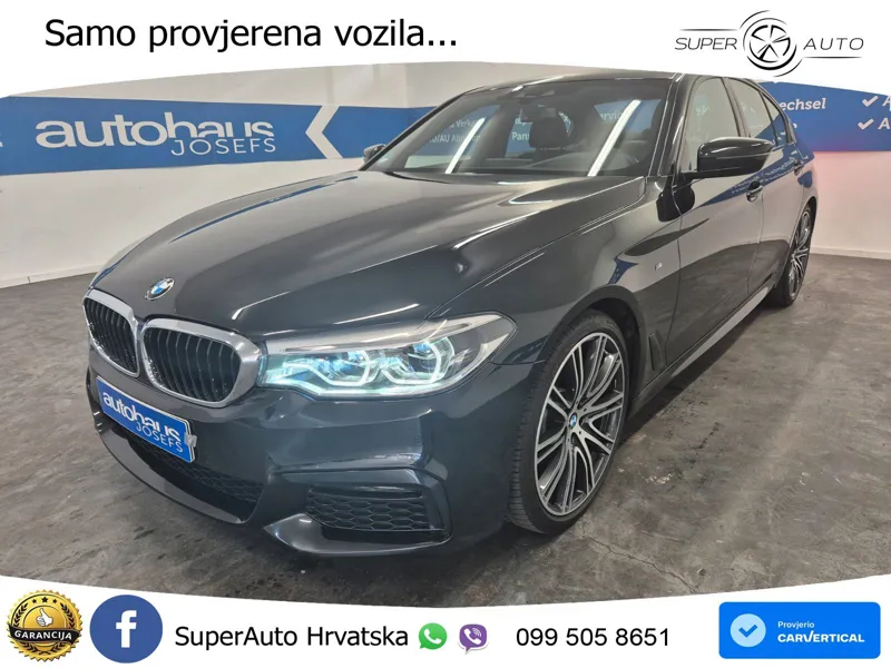 BMW 520d Aut. M Sport 190 KS, KAM+VIRT+GR SJED+HEAD+LED