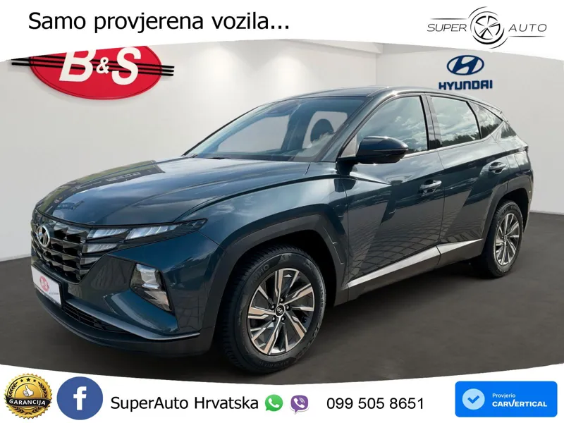 Hyundai Tucson 1.6 T-GDI 150 KS, TEM+GR SJED+KAM+PDC