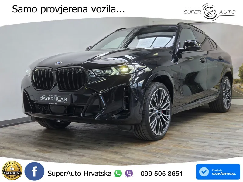 BMW X6 40d xDrive Steptronic M Sport 352 KS, HEAD+ACC+4xGR SJED+360+PANO