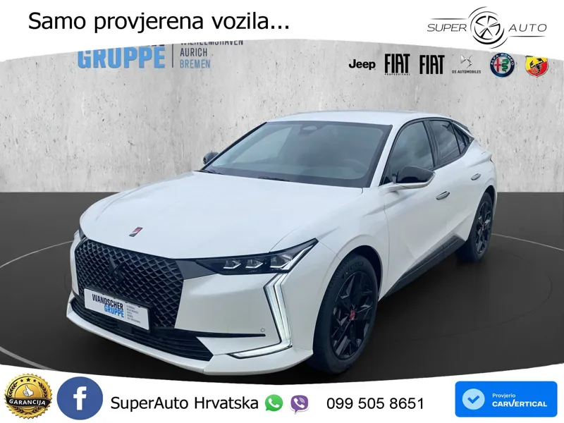 DS4 1.6 PureTech E-Tense Aut. Performance Line 225 KS, ACC+LED+KAM+GR SJED+HEAD