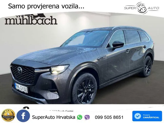 Mazda CX-80 3.3 e-Skyactiv AWD Aut. Homura Plus 254 KS, PANO+360+GR SJED+ACC