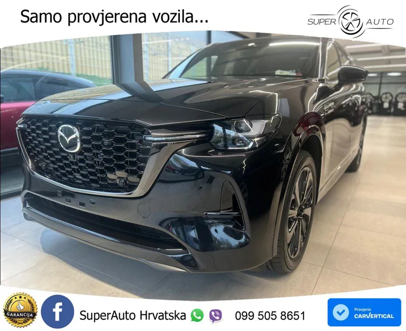 Mazda CX-80 3.3 e-Skyactiv AWD Aut. Homura Plus 254 KS, PANO+ACC+GR SJED+360