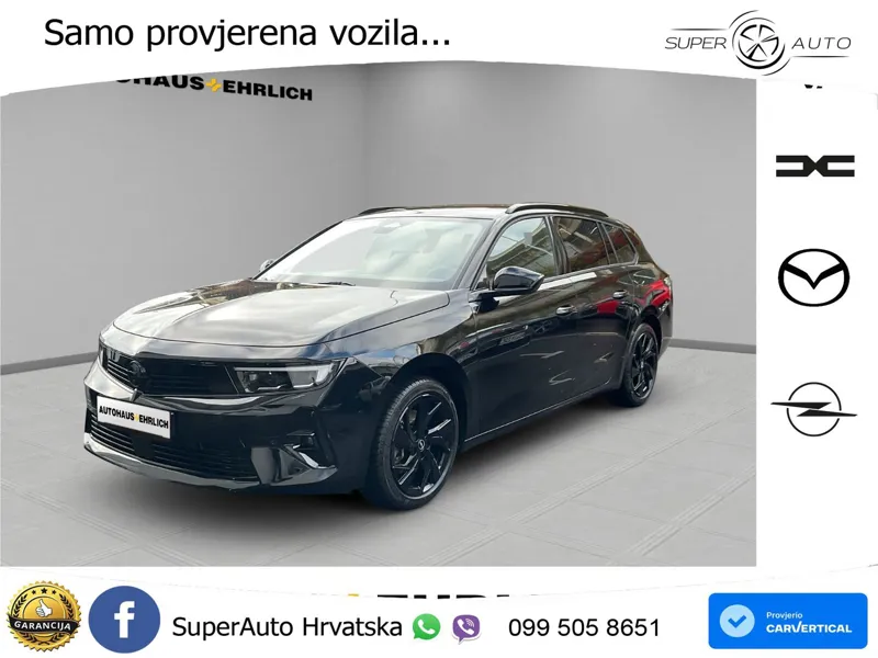 Opel Astra ST 1.5d Aut. 130 KS, LED+ACC+GR SJED+360+PARK