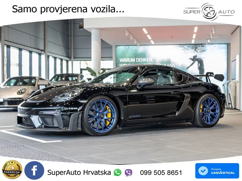 Porsche 718 Cayman GT4 RS 4.0 PDK 500 KS, LED+KAM+CHRONO+BOSE
