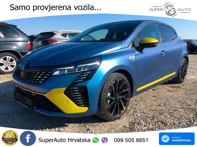 Renault Clio 1.6 E-Tech Esprit Alpine 143 KS, LED+ACC+GR SJED+KAM+PARK