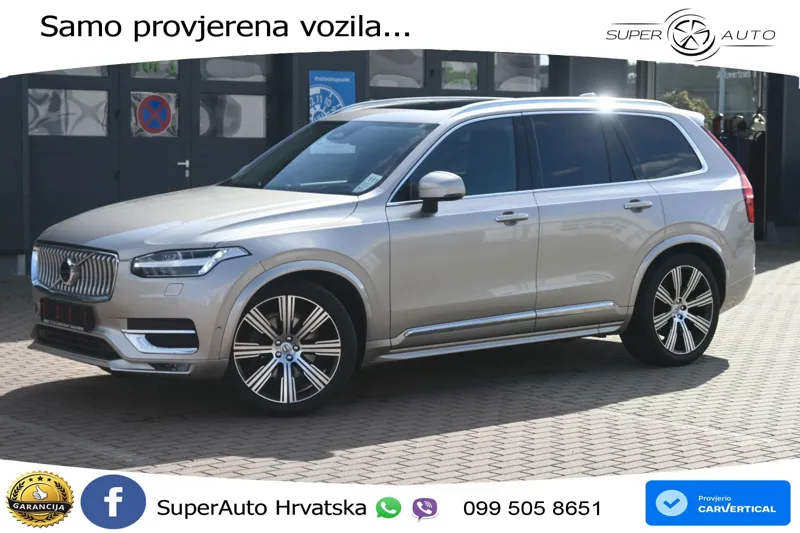 Volvo XC90 2.0 B5 AWD Aut. Ultimate Bright 235 KS, 7-SJED+ZRAČNI+4xGR SJED+360