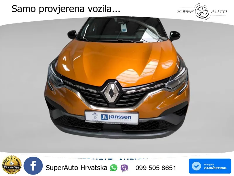 Renault Captur 1.6 E-Tech Aut. R.S. Line 158 KS, LED+KAM+GR SJED+PARK