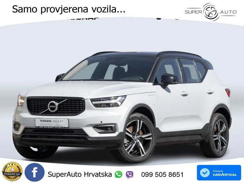 Volvo XC40 1.5 T2 Aut. R Design Recharge 129 KS, ZRAČ+PANO+KAM+GR SJED+KEY+VIRT