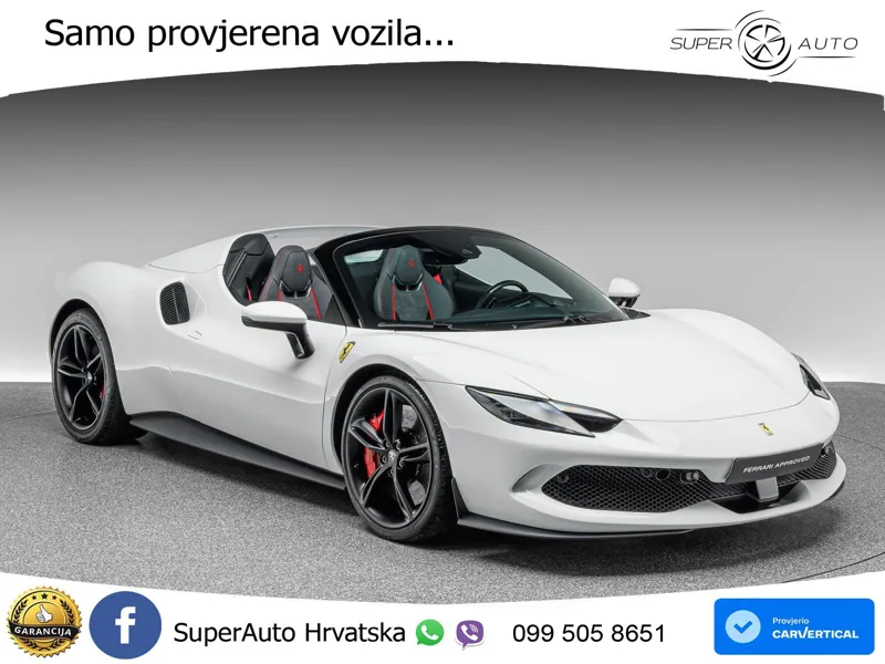 Ferrari 296 GTS 3.0 V6 PHEV Aut. 830 KS, ACC+LED+KAM+GR SJED+VIRT+ASIST