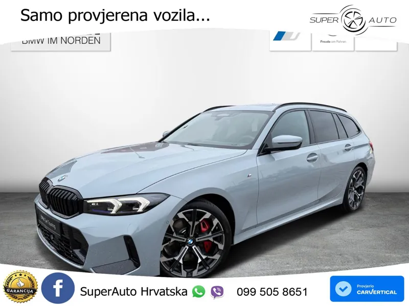 BMW 330d Touring xDrive Aut. M Sport Pro 286 KS, LED+ACC+PANO+GR SJED+360+PARK