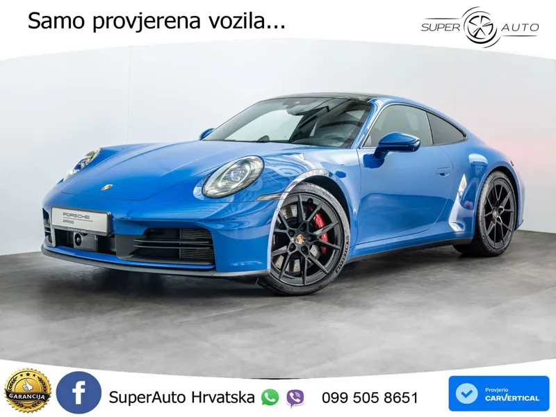 Porsche 911 Carrera S (992.2) 3.0 PDK 480 KS, ACC+LED+360+GR SJED+CHRONO+PANO