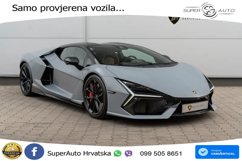 Lamborghini Revuelto 6.5 V12 HPEV 4WD Aut. 1016 KS, ACC+LED+360+GR SJED+VIRT