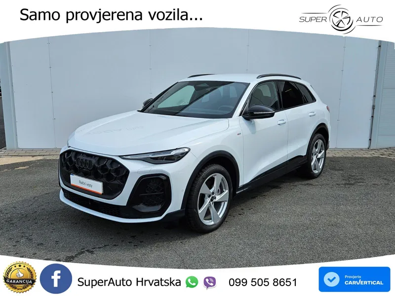 Audi Q5 2.0 TDI quattro Aut. S line 204 KS, ACC+KAM+KEY+GR SJED+HEAD+VIRT+LANE