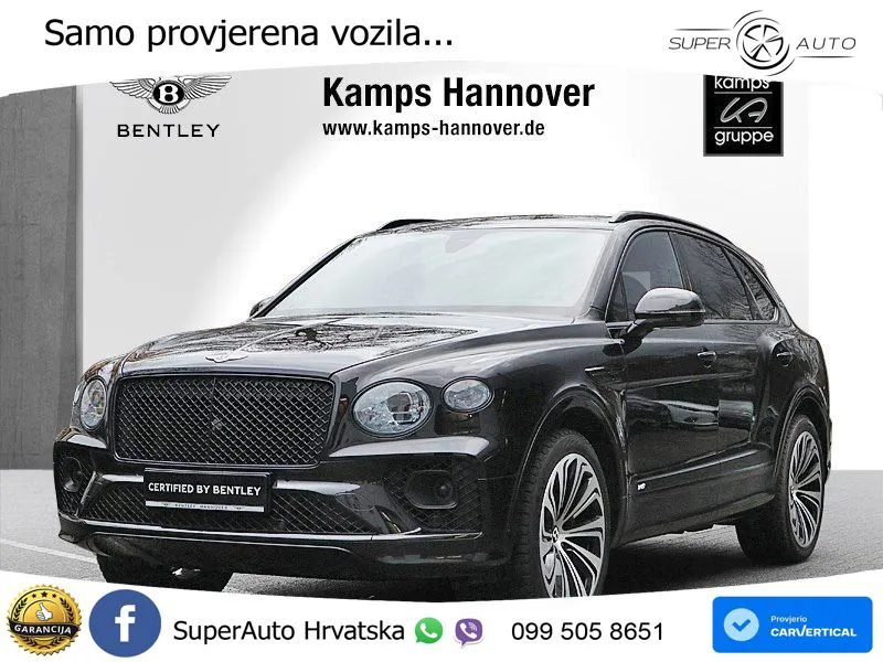 Bentley Bentayga 4.0 V8 AWD Aut. Blackline 551 KS, ZRAČNI+ACC+GR SJED+360+PANO
