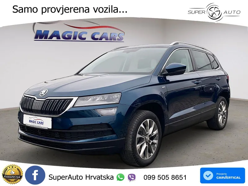 Škoda Karoq 1.5 TSI DSG Clever 150 KS, KAM+LED+4xGR SJED+NAVI